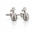 Cufflinks - Metal Golf Bag